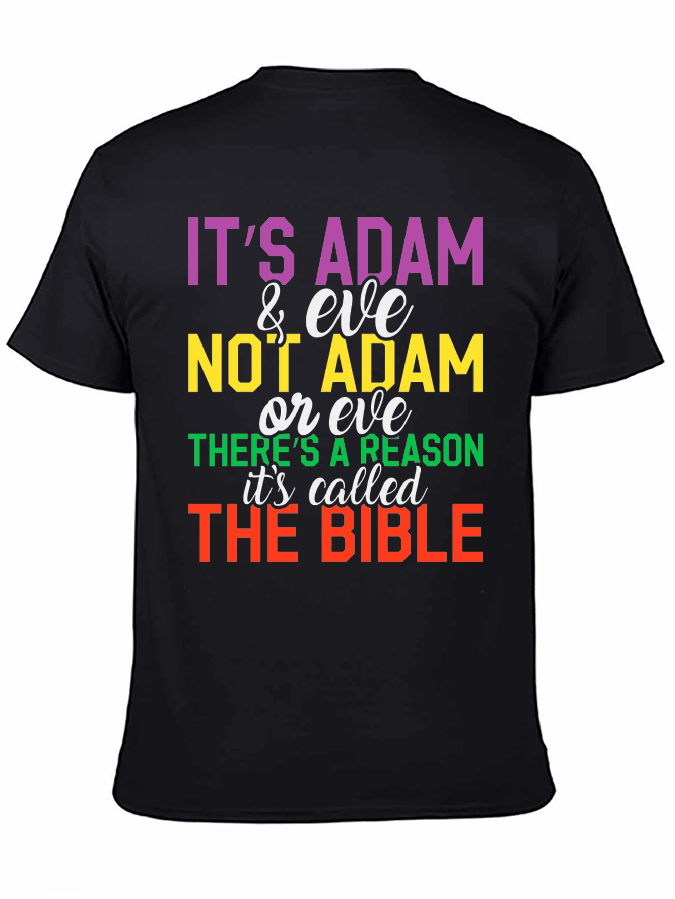 Adam & Eve Bible Humor T-Shirt