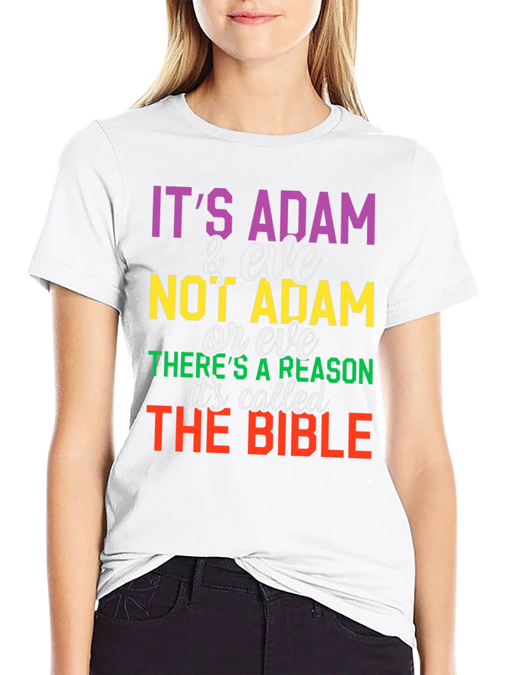 Adam & Eve Bible Humor T-Shirt
