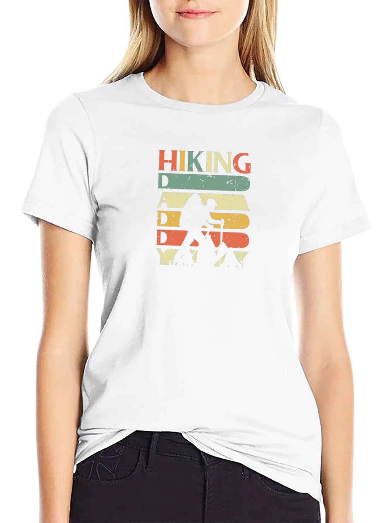 New Hiking Hiking Daddy Classic Fit Graphic Tee For Daily Comfort – Unisex Cotton Shirt
