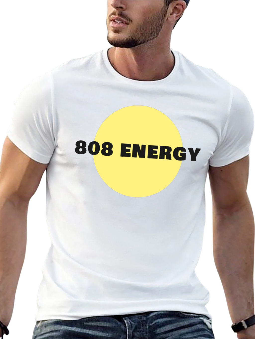 808 Energy Graphic Tee - Black