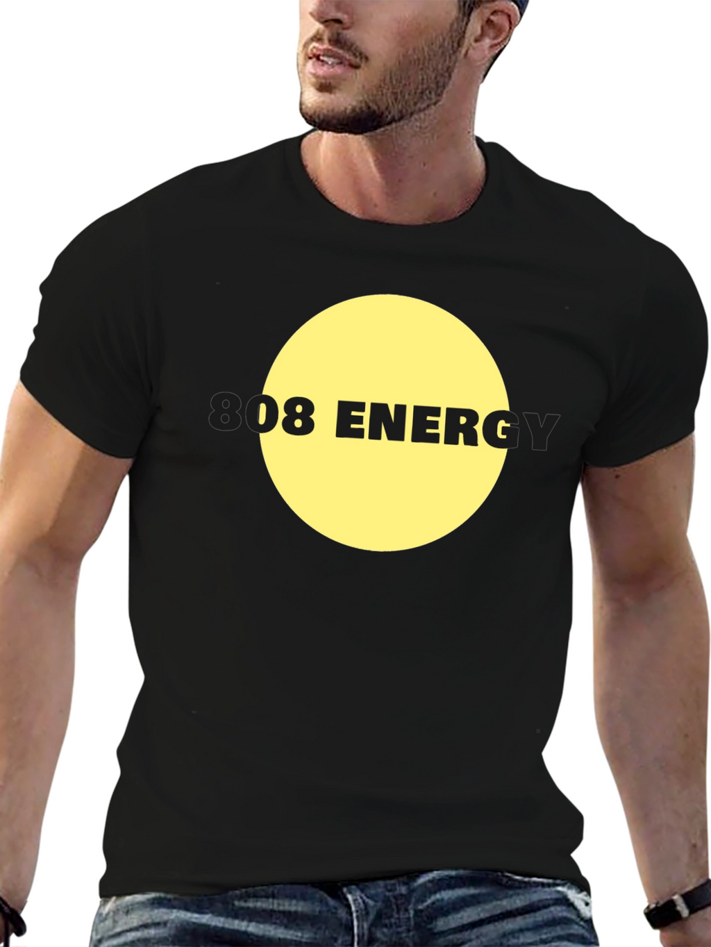 808 Energy Graphic Tee - Black
