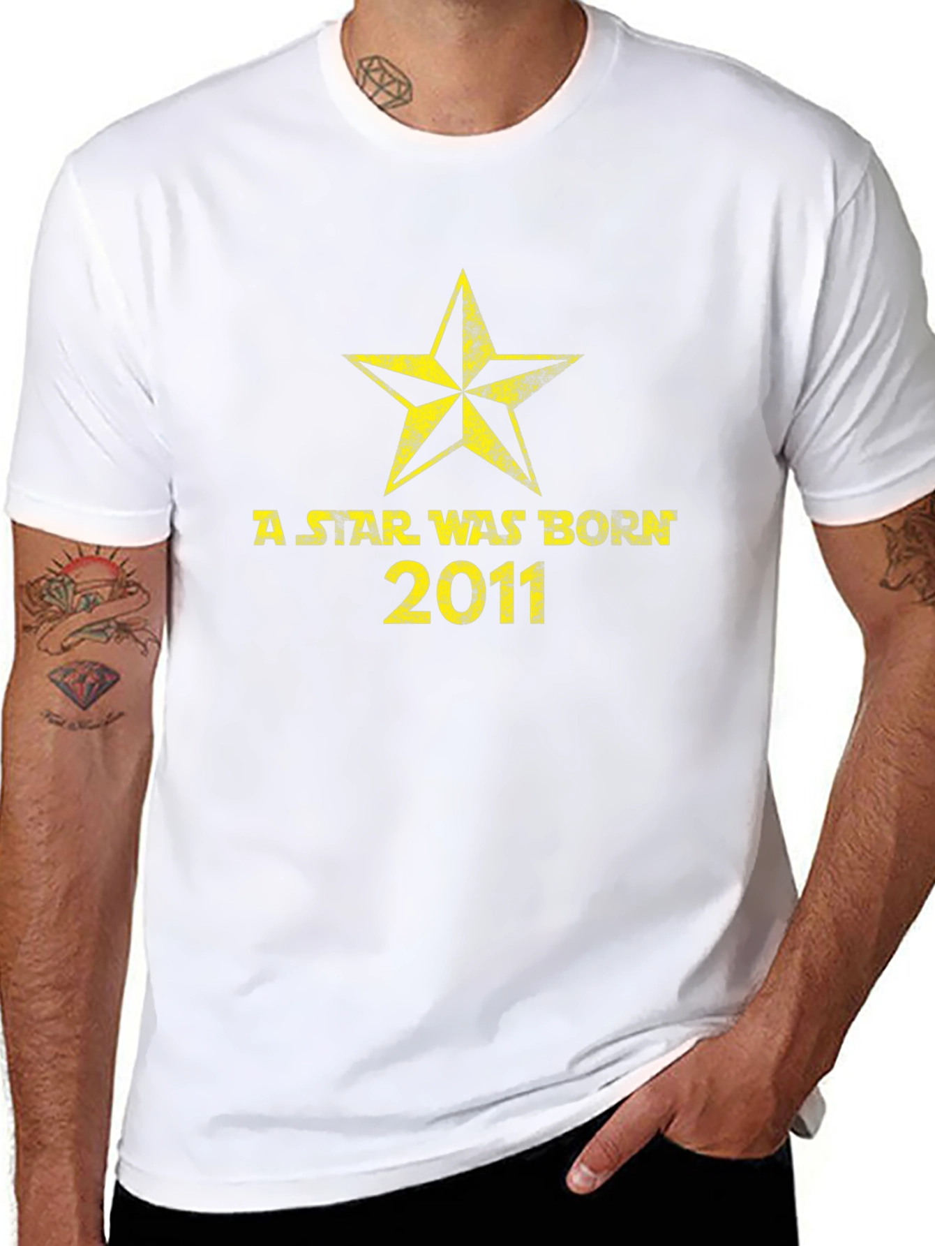 A Star Was Born 2011 Black T-Shirt