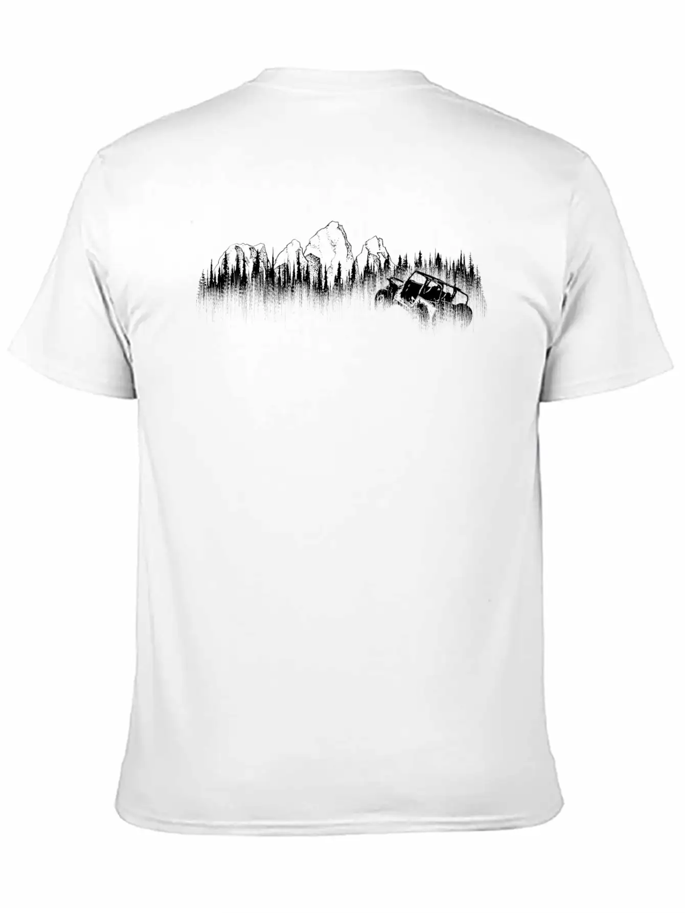 Offroad Classic Fit Graphic Tee For Daily Comfort – Unisex Cotton Shirt