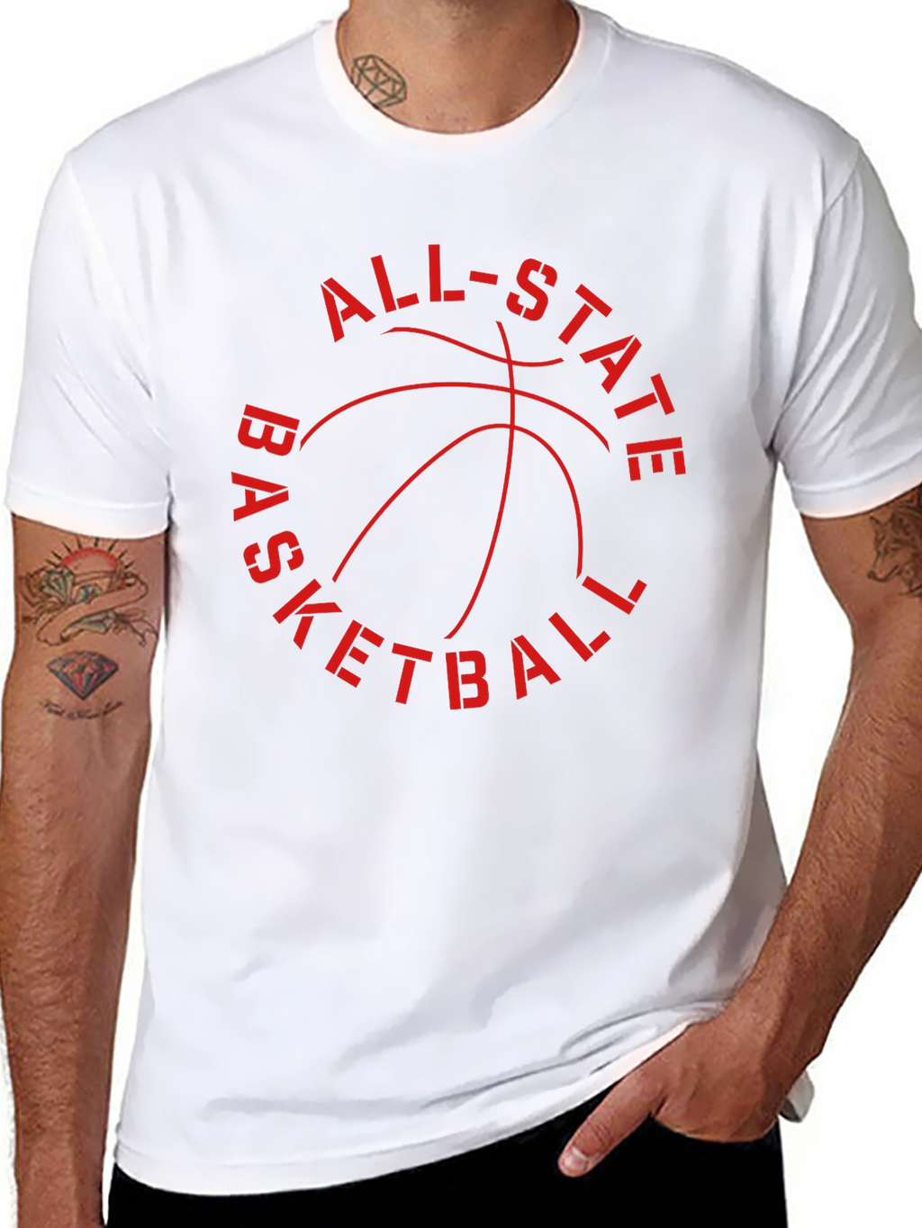 All-State Basketball Graphic Tee