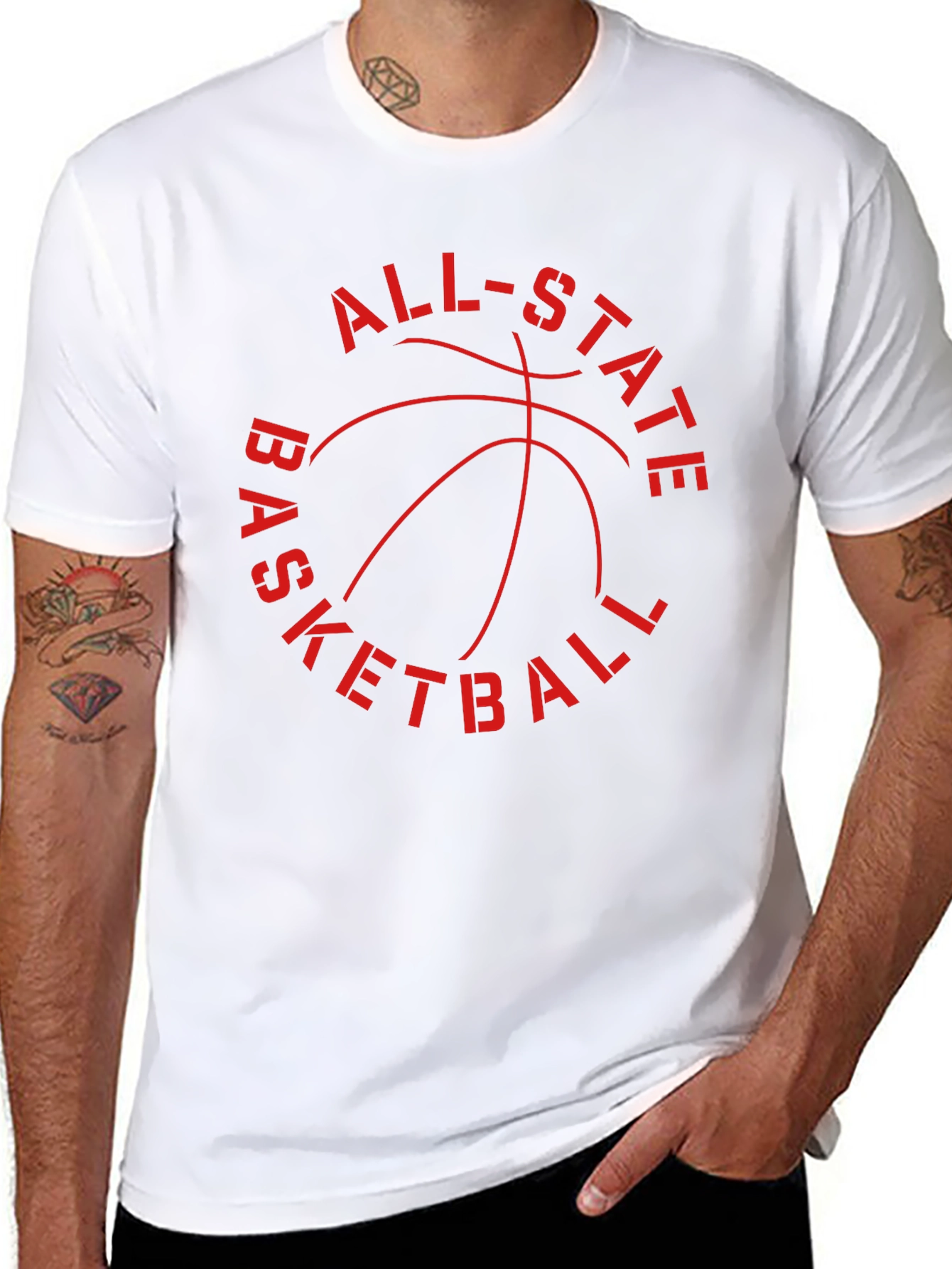 All-State Basketball Graphic Tee