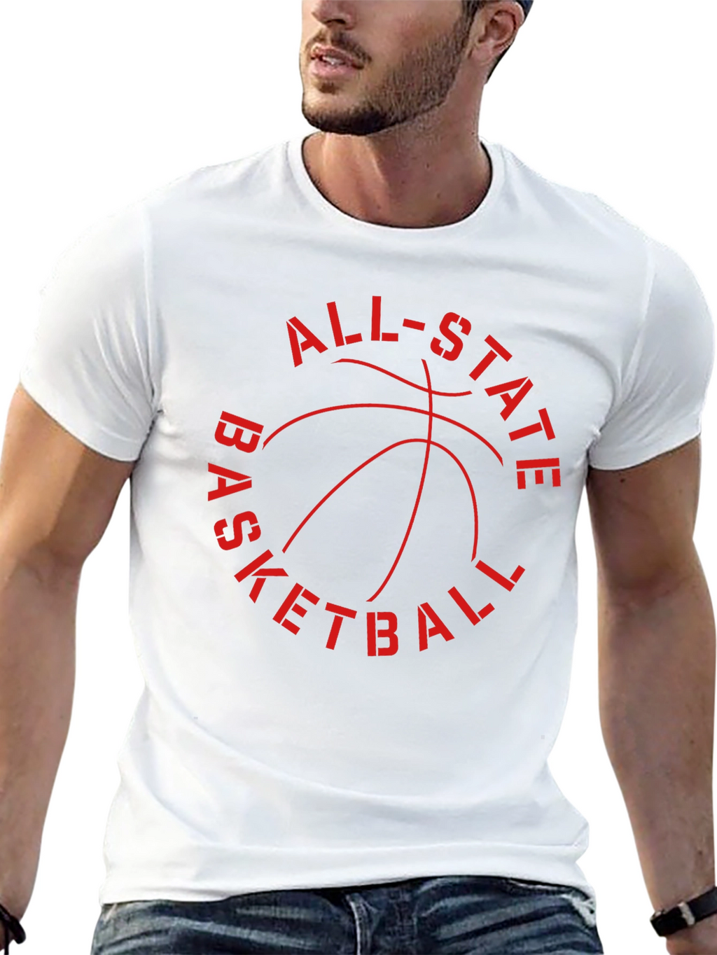 All-State Basketball Graphic Tee