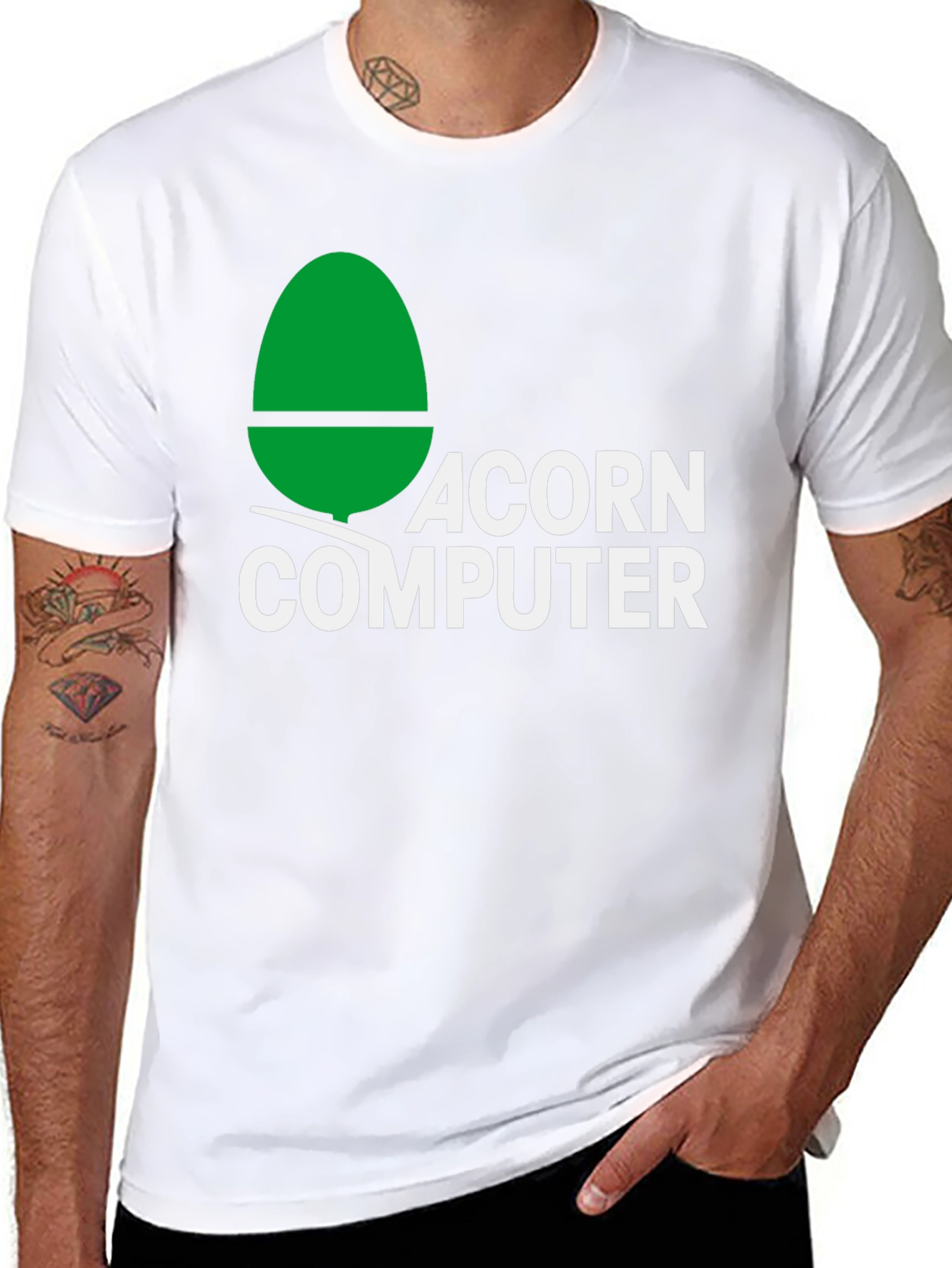 Acorn Computer T-Shirt - Vintage Tech Graphic Tee