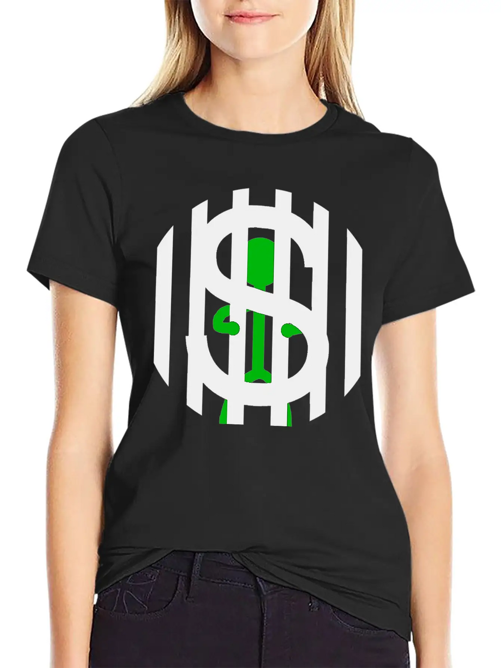 $ PRISON Basic Graphic T-Shirt – Daily Comfort In Soft Cotton