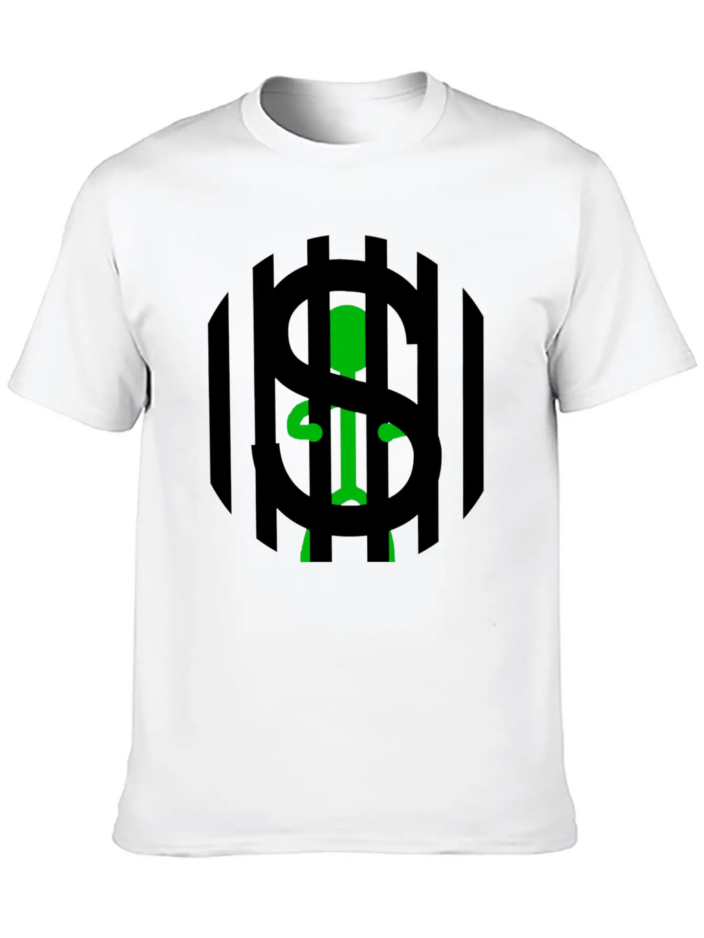 $ PRISON Basic Graphic T-Shirt – Daily Comfort In Soft Cotton