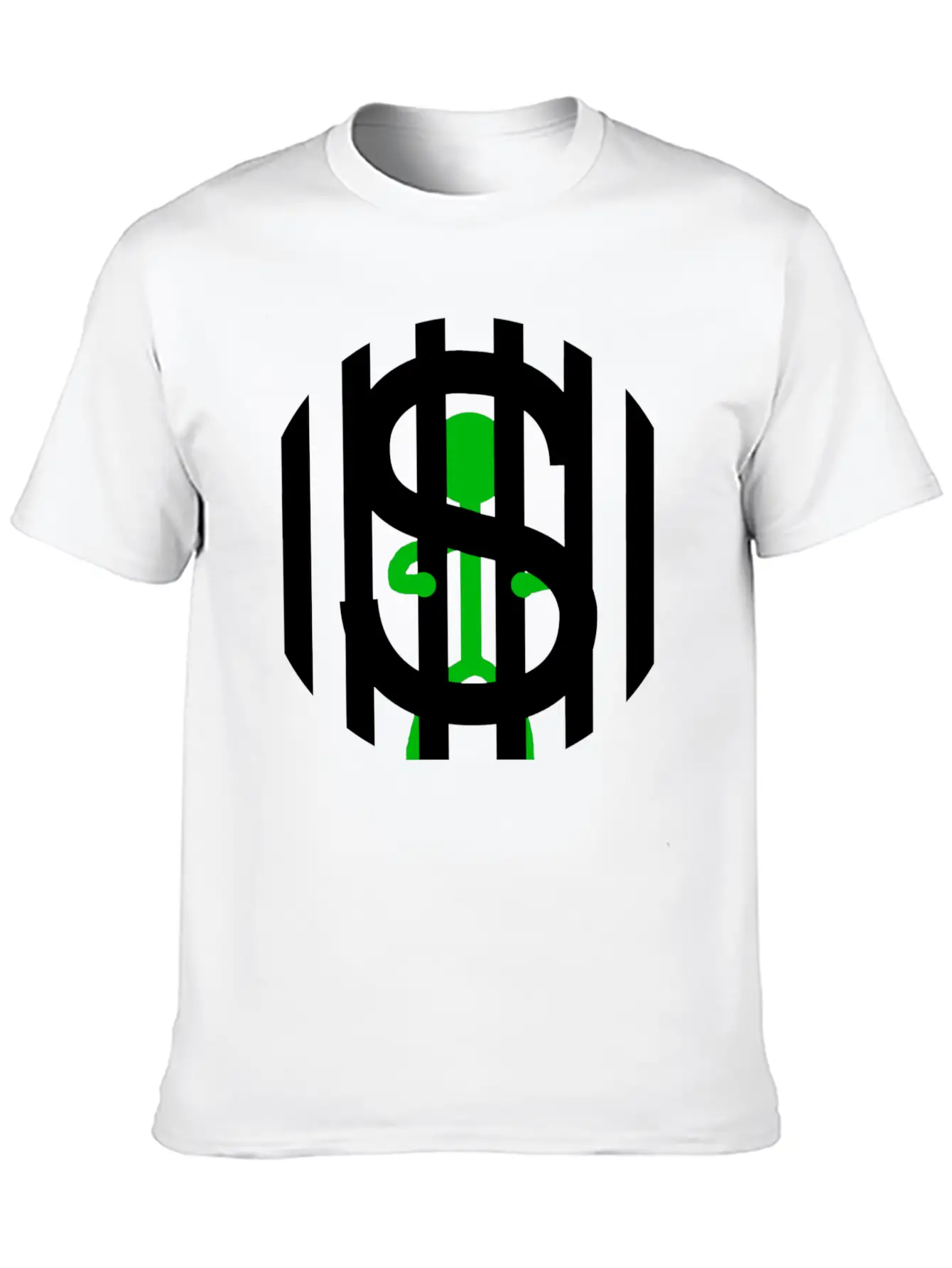 $ PRISON Basic Graphic T-Shirt – Daily Comfort In Soft Cotton