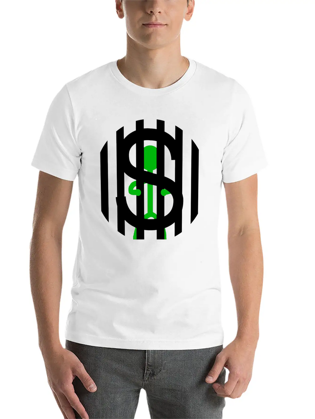 $ PRISON Basic Graphic T-Shirt – Daily Comfort In Soft Cotton