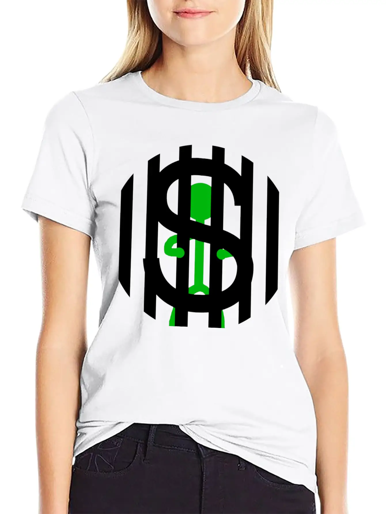 $ PRISON Basic Graphic T-Shirt – Daily Comfort In Soft Cotton