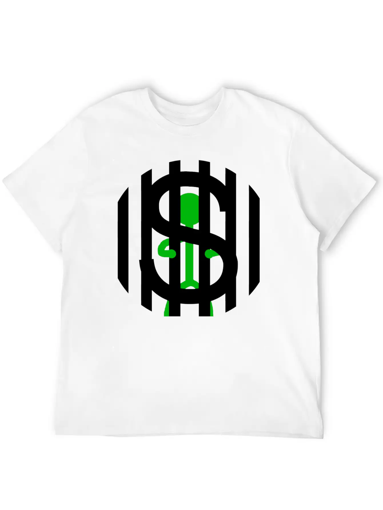 $ PRISON Basic Graphic T-Shirt – Daily Comfort In Soft Cotton