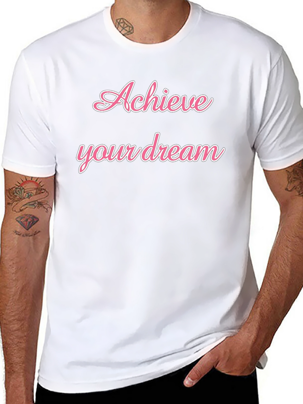 Achieve Your Dream Black T-Shirt