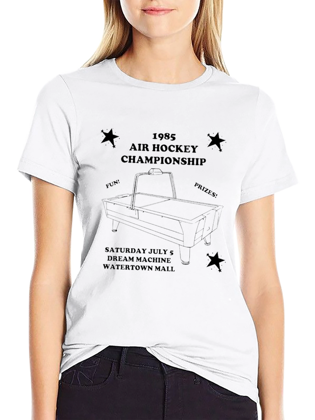 1985 Air Hockey Champ T-Shirt