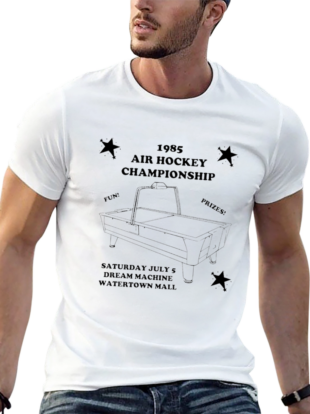 1985 Air Hockey Champ T-Shirt