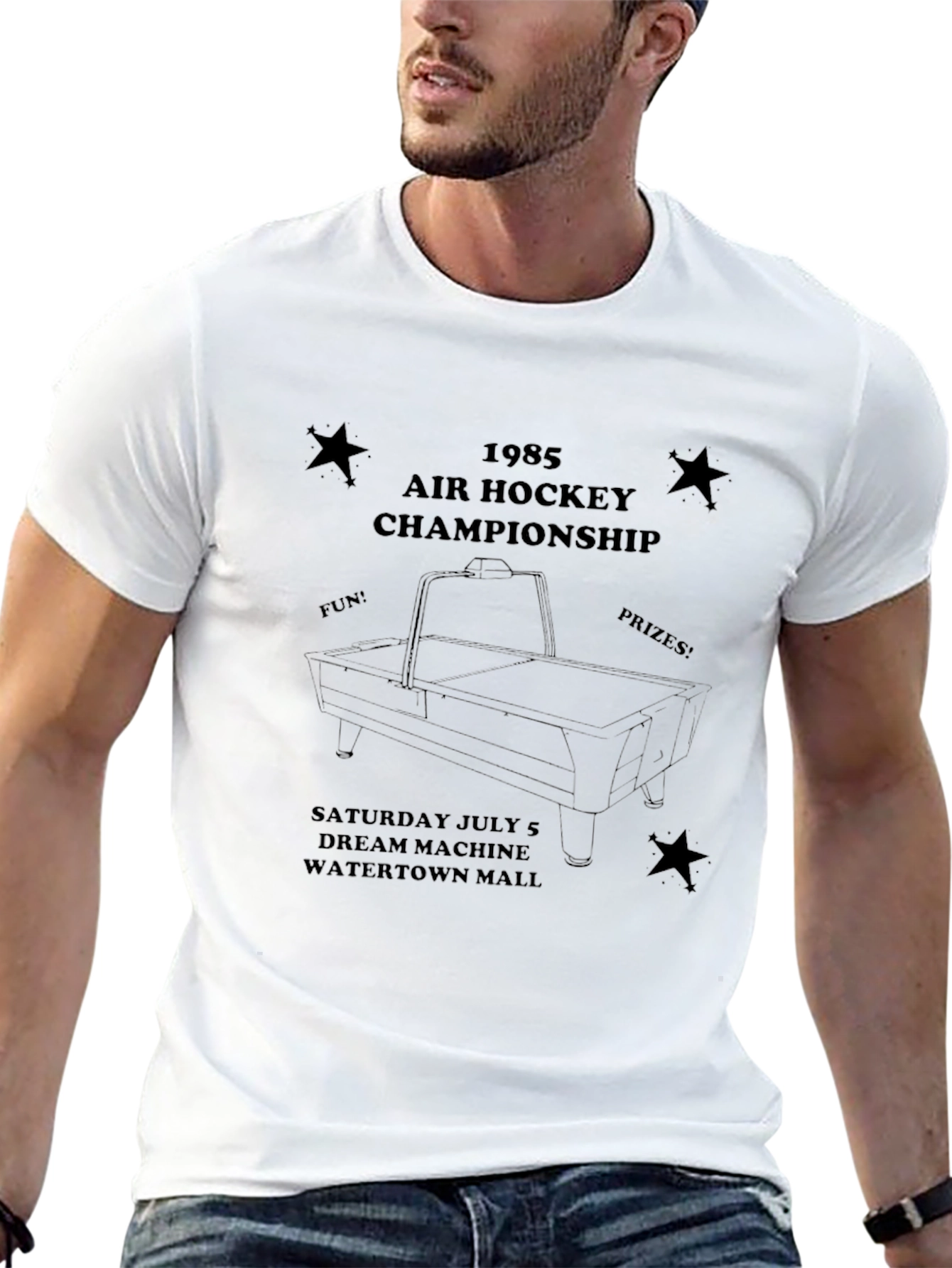 1985 Air Hockey Champ T-Shirt