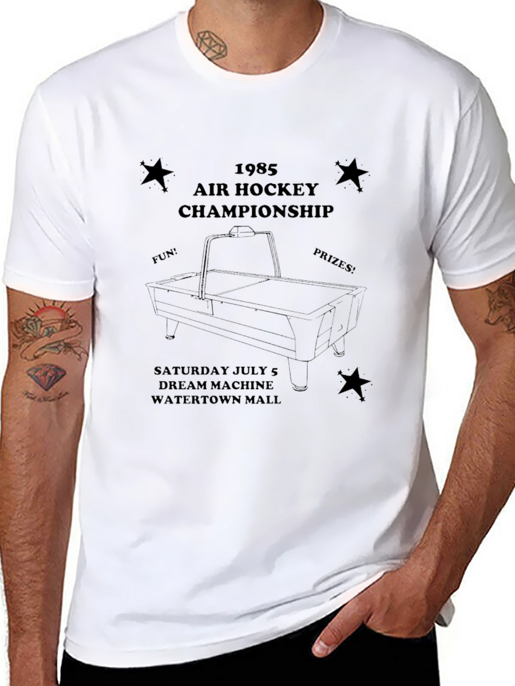 1985 Air Hockey Champ T-Shirt