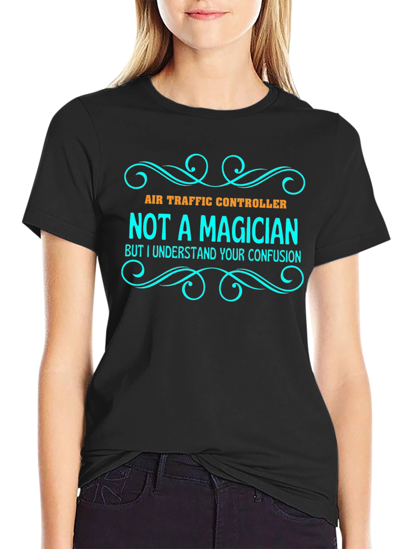Air Traffic Controller Graphic Tee - Not a Magician T-Shirt