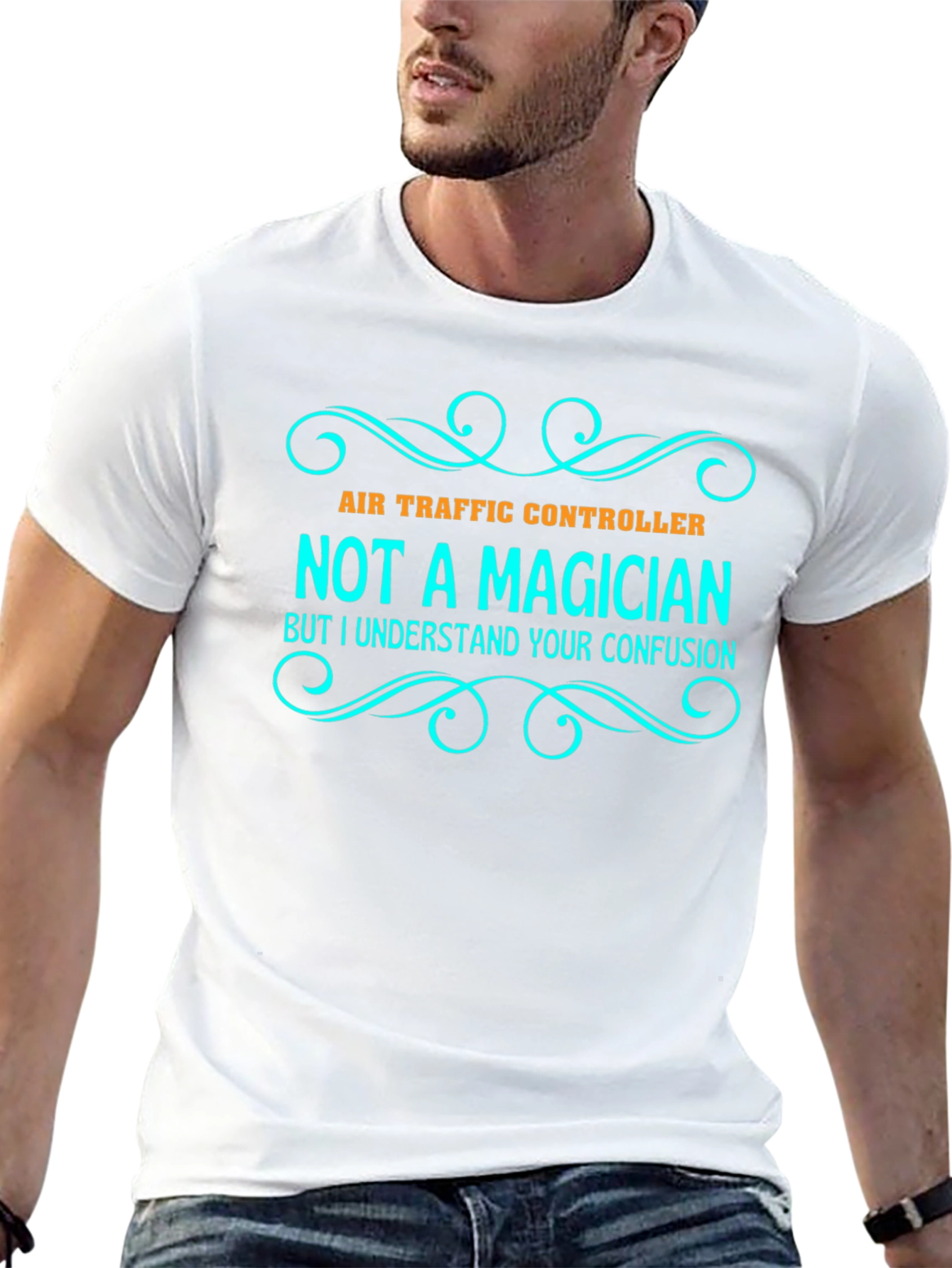 Air Traffic Controller Graphic Tee - Not a Magician T-Shirt