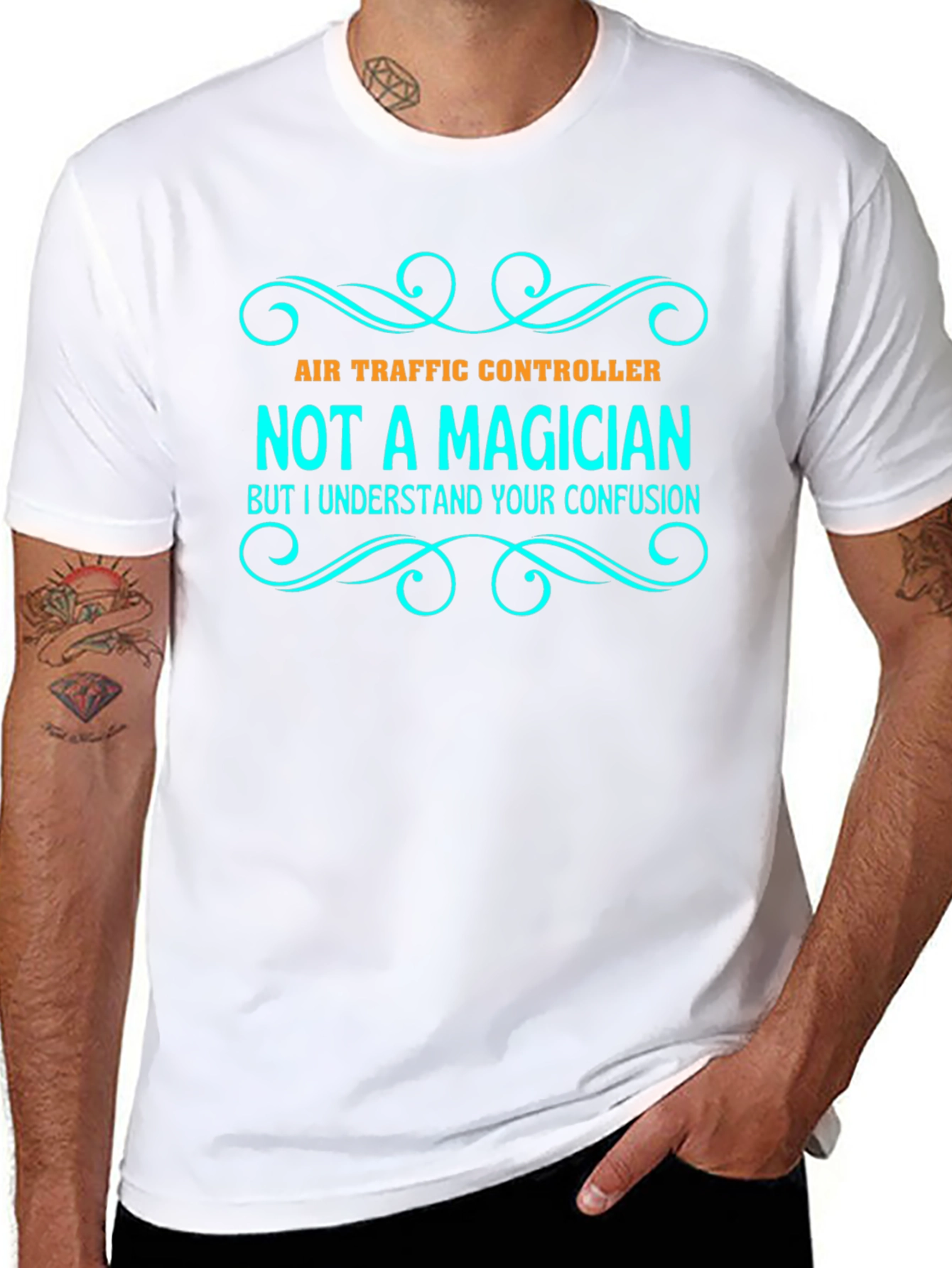 Air Traffic Controller Graphic Tee - Not a Magician T-Shirt