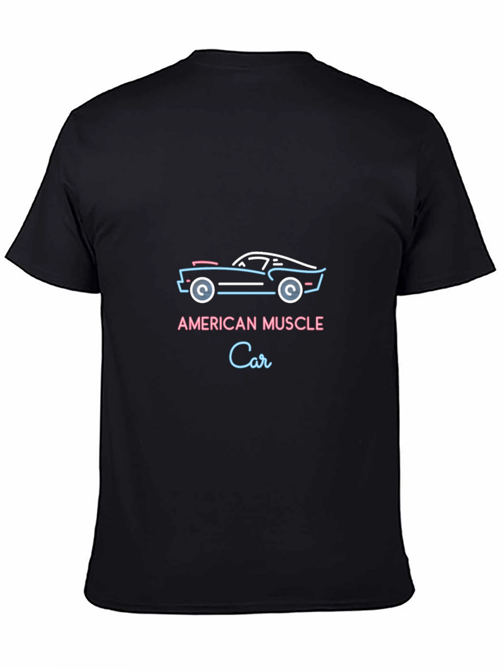 American Muscle Car Neon T-Shirt