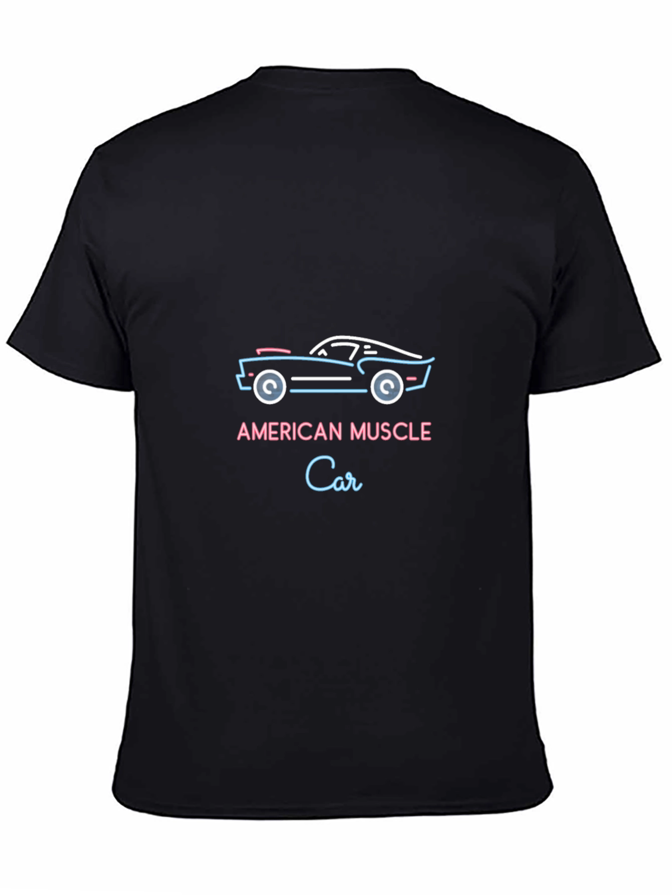American Muscle Car Neon T-Shirt