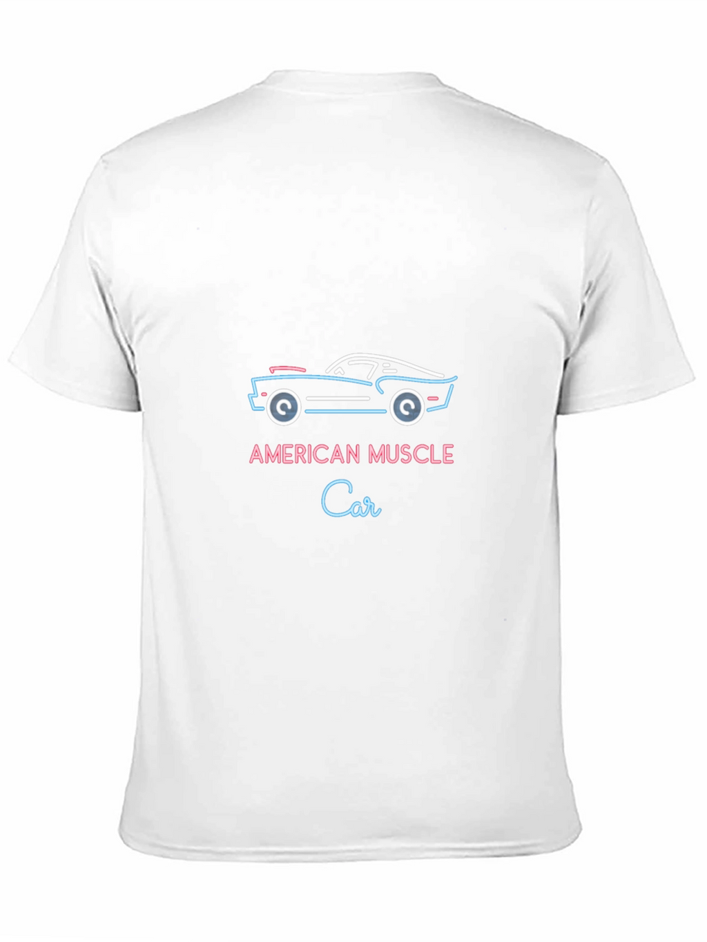 American Muscle Car Neon T-Shirt