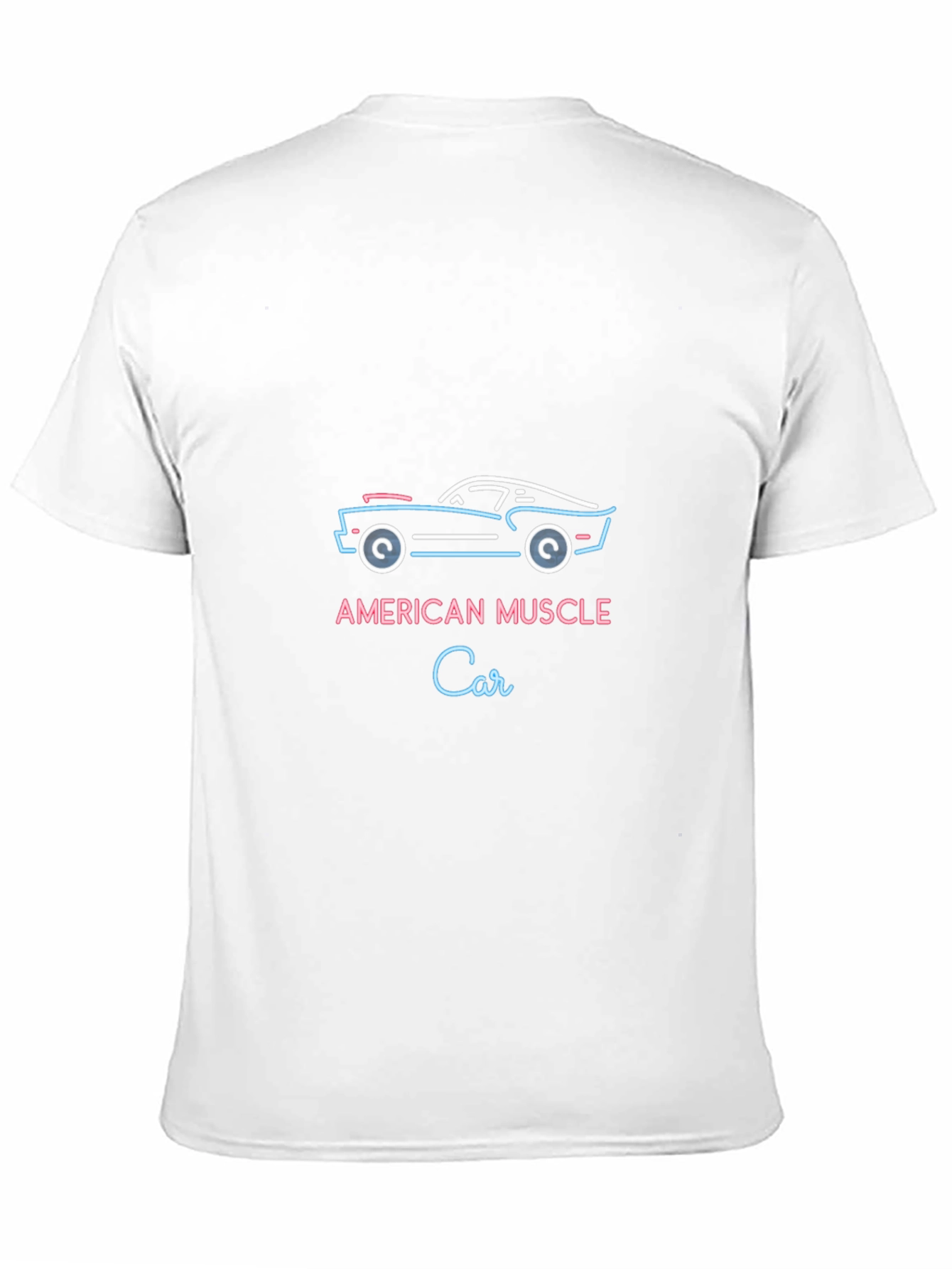 American Muscle Car Neon T-Shirt