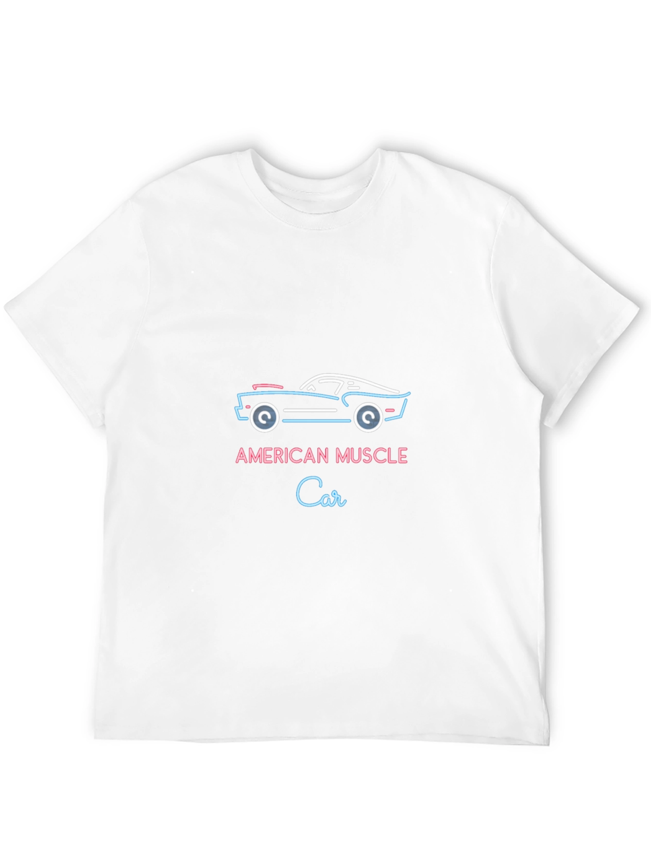 American Muscle Car Neon T-Shirt