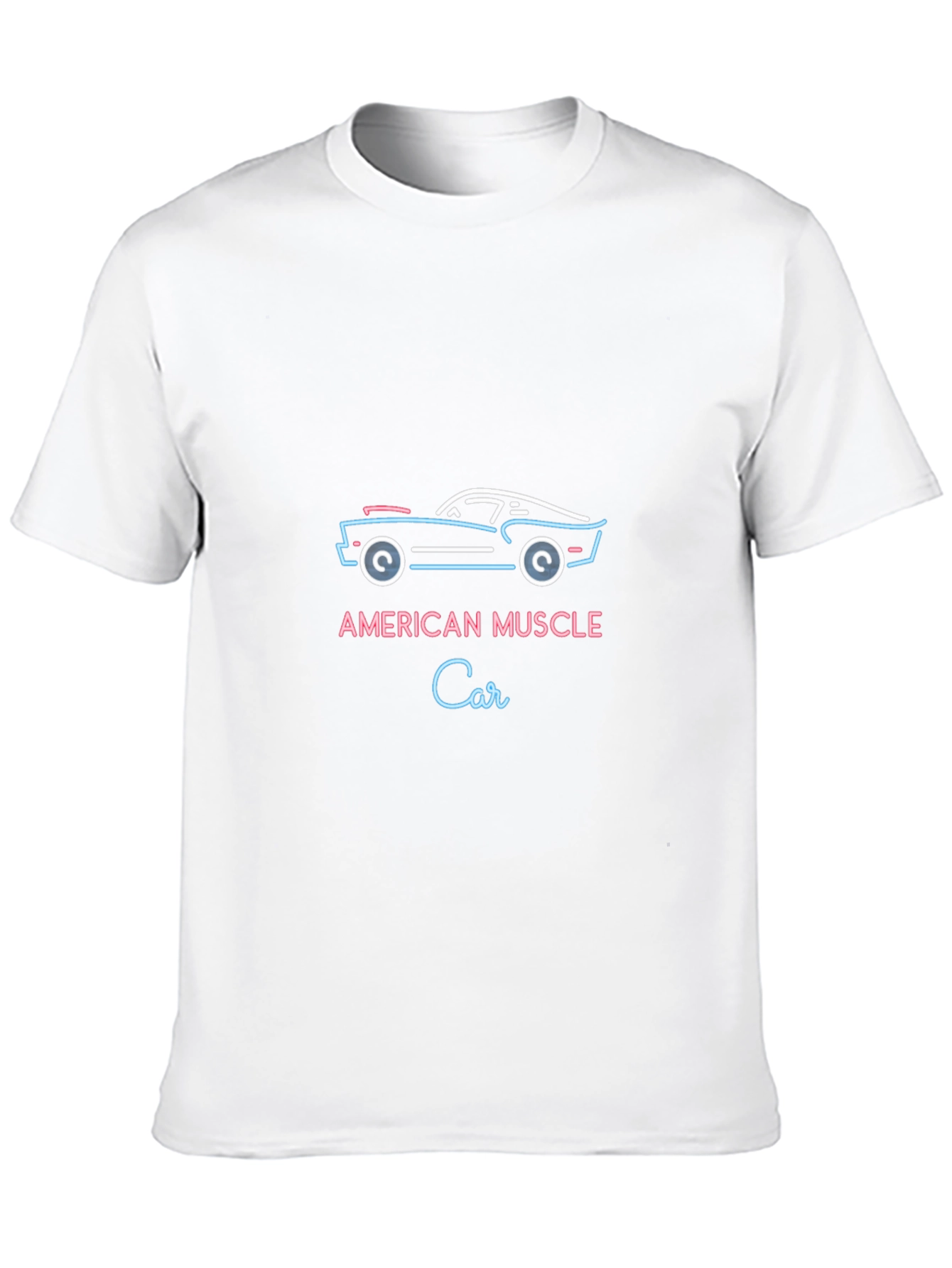 American Muscle Car Neon T-Shirt