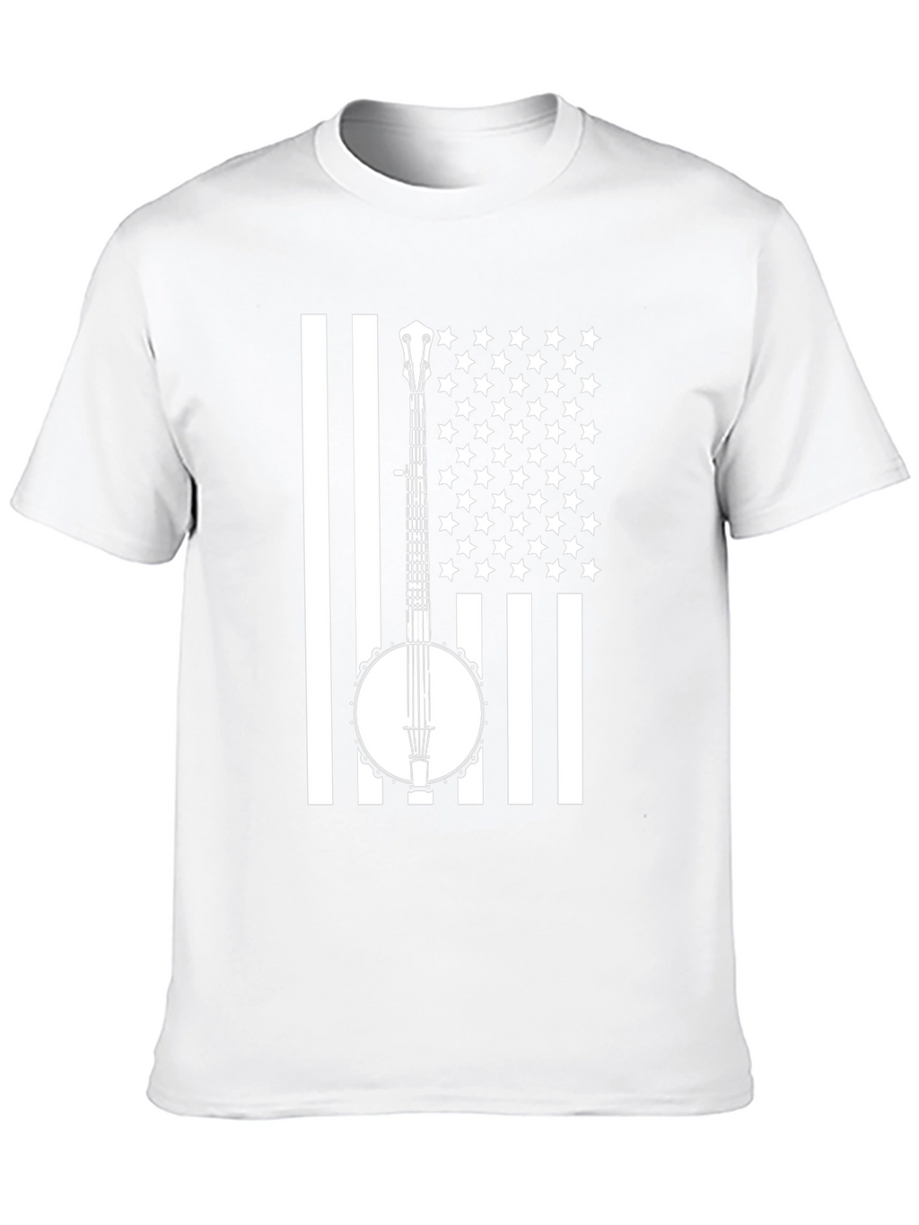 American Banjo Flag T-Shirt