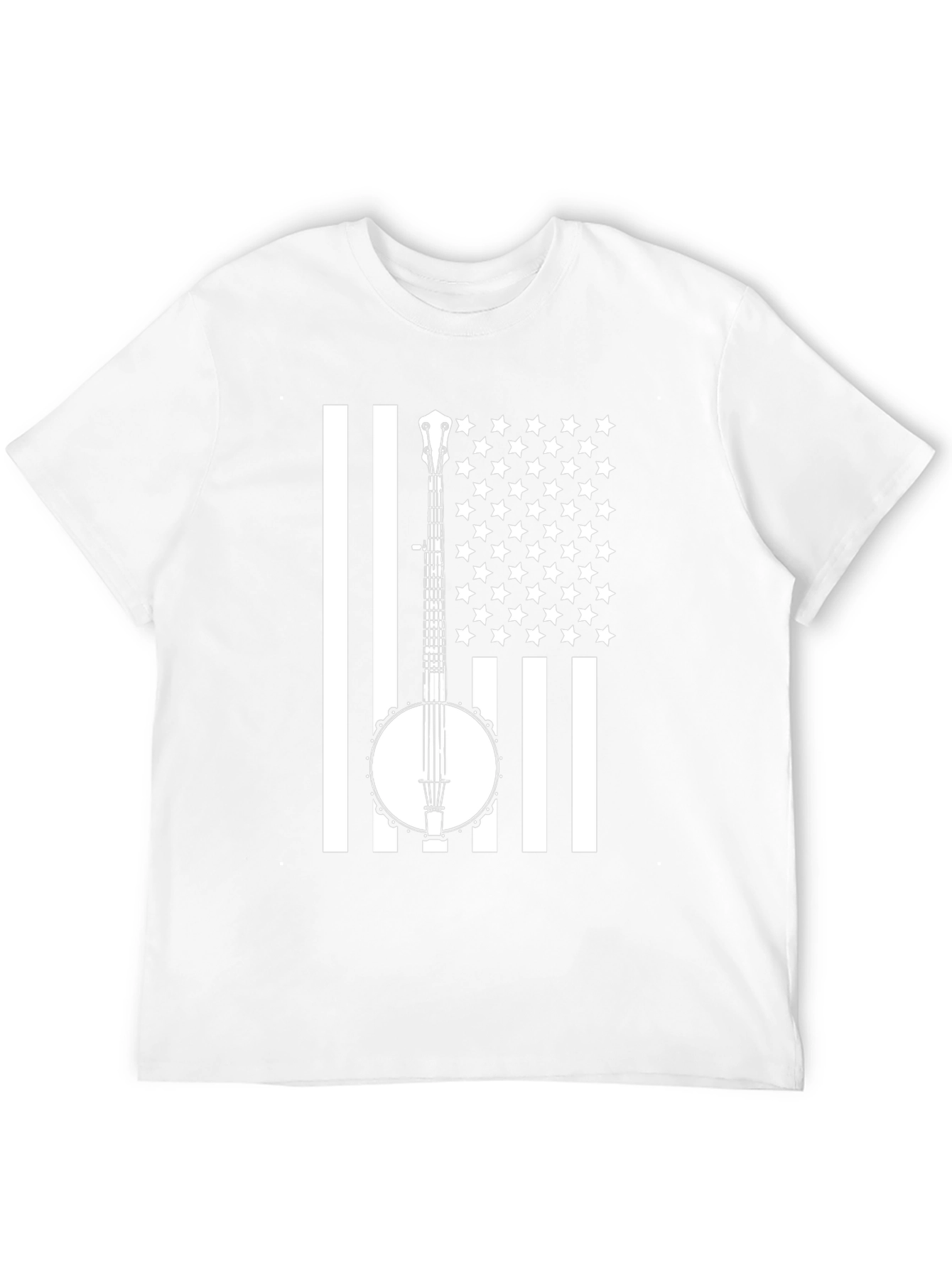 American Banjo Flag T-Shirt