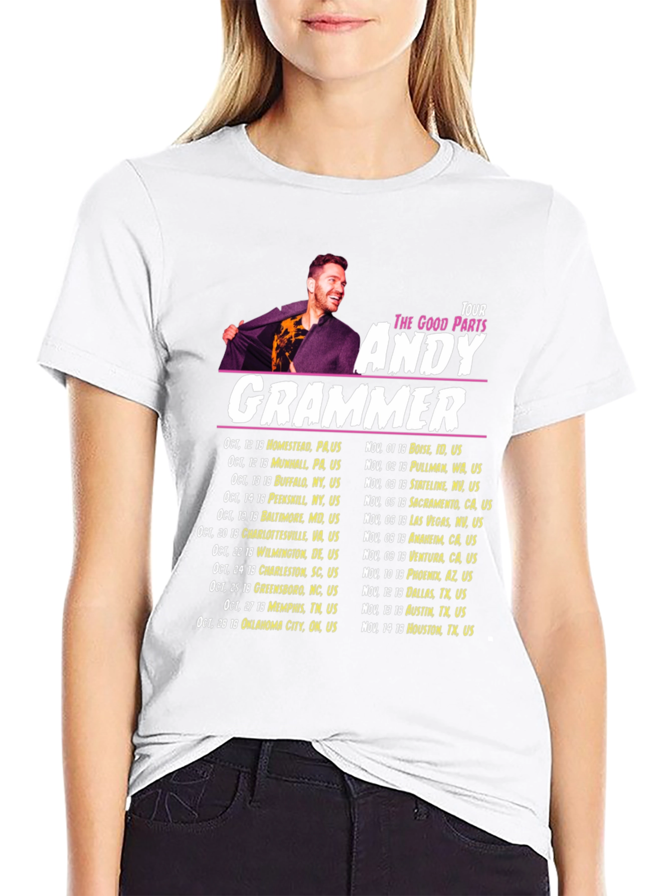 Andy Grammer Tour T-Shirt - The Good Parts