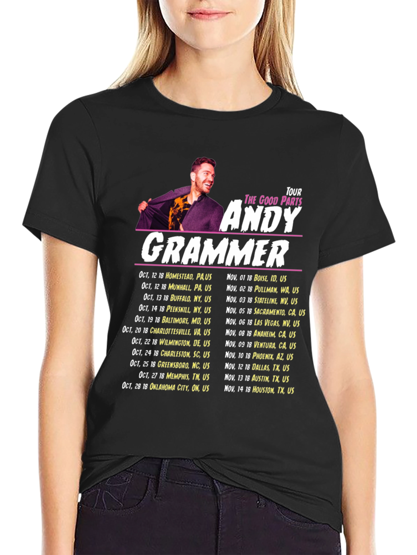 Andy Grammer Tour T-Shirt - The Good Parts