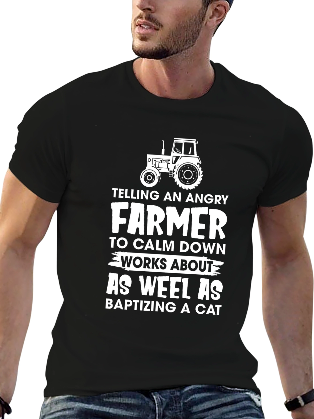 Angry Farmer Humor T-Shirt