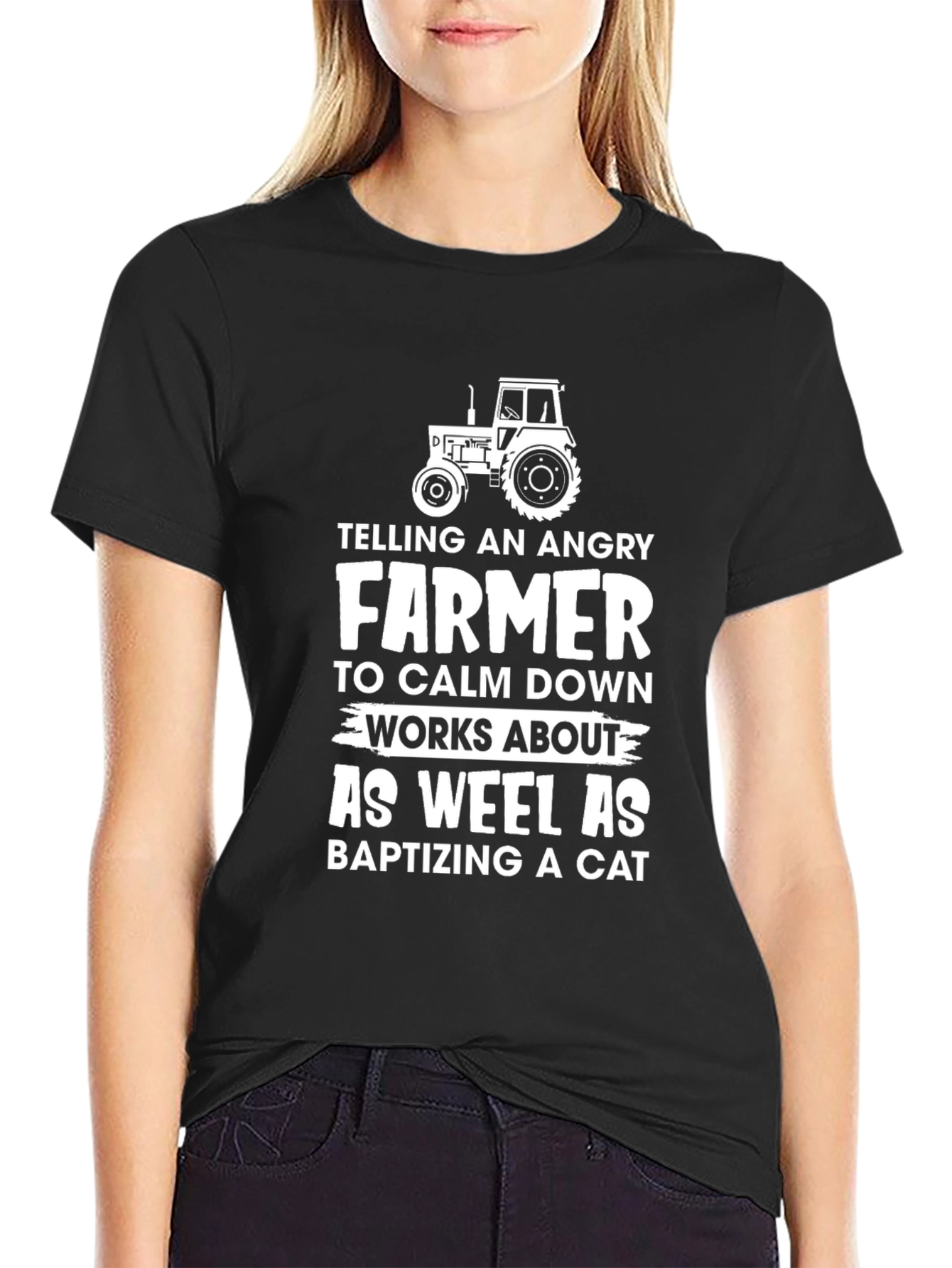 Angry Farmer Humor T-Shirt