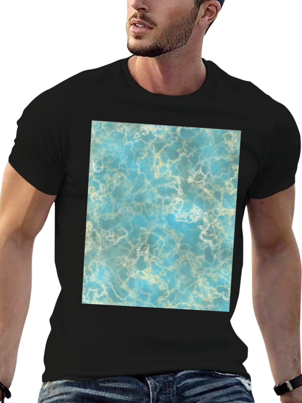 Abstract Water Marble T-Shirt