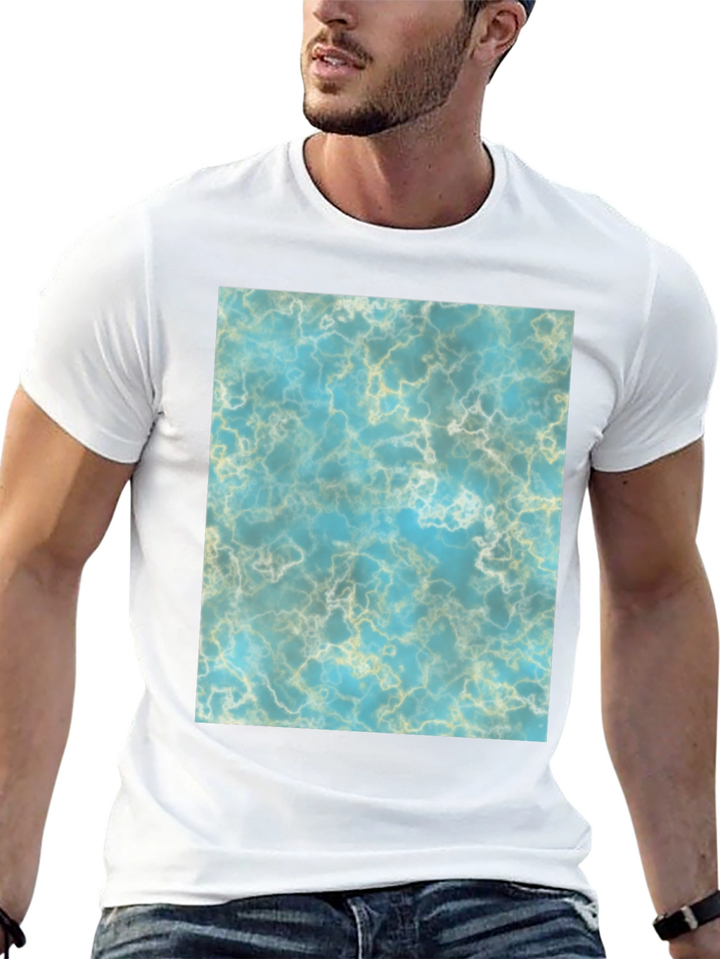 Abstract Water Marble T-Shirt