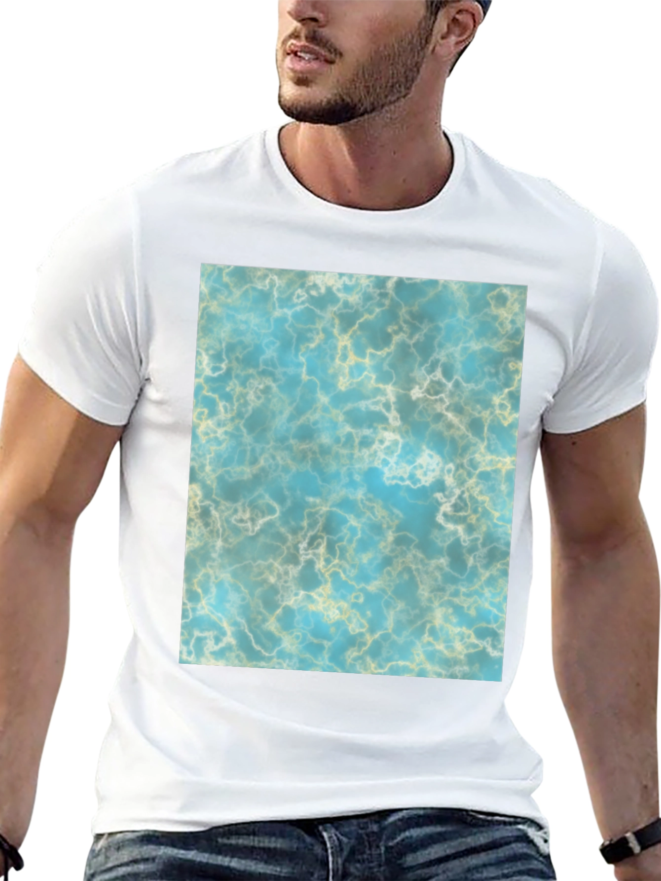 Abstract Water Marble T-Shirt