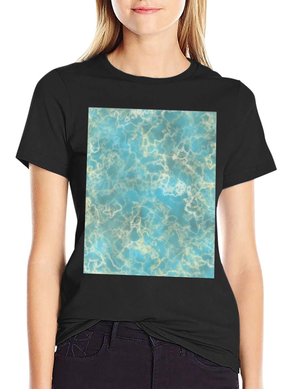 Abstract Water Marble T-Shirt