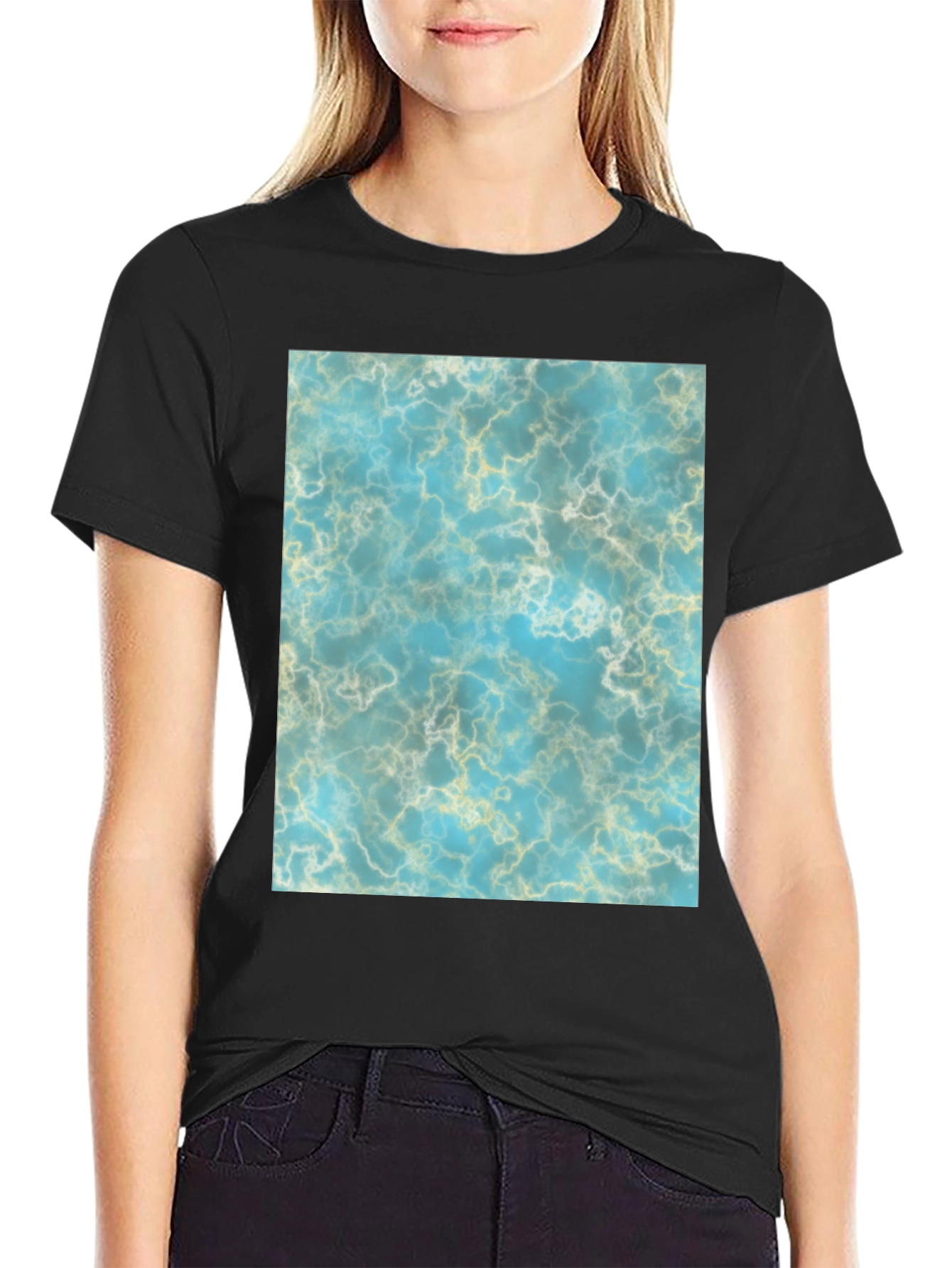 Abstract Water Marble T-Shirt