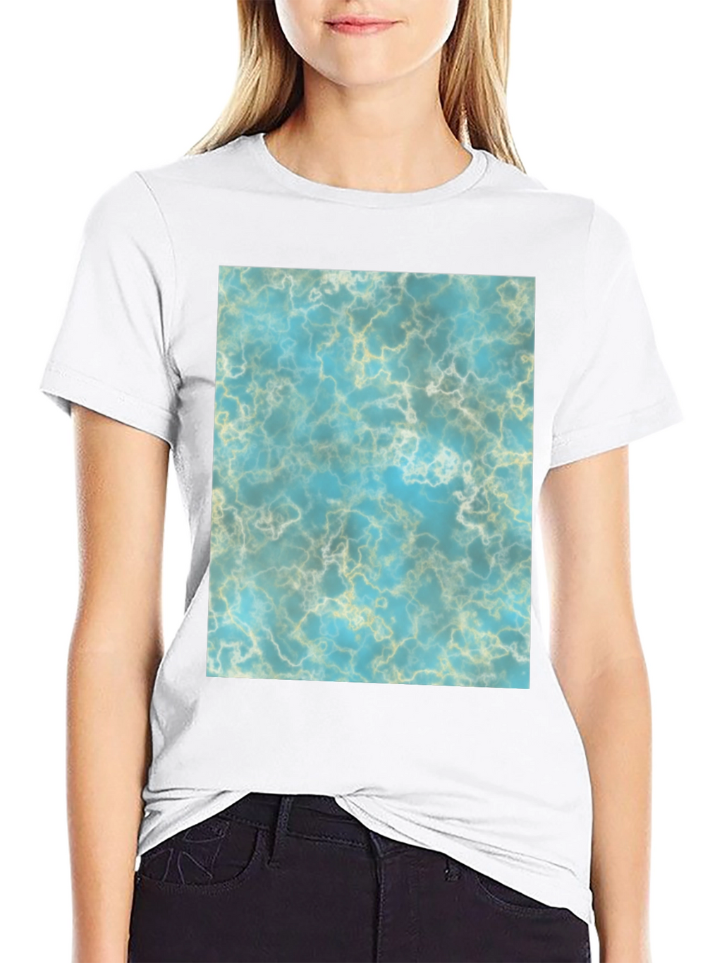 Abstract Water Marble T-Shirt