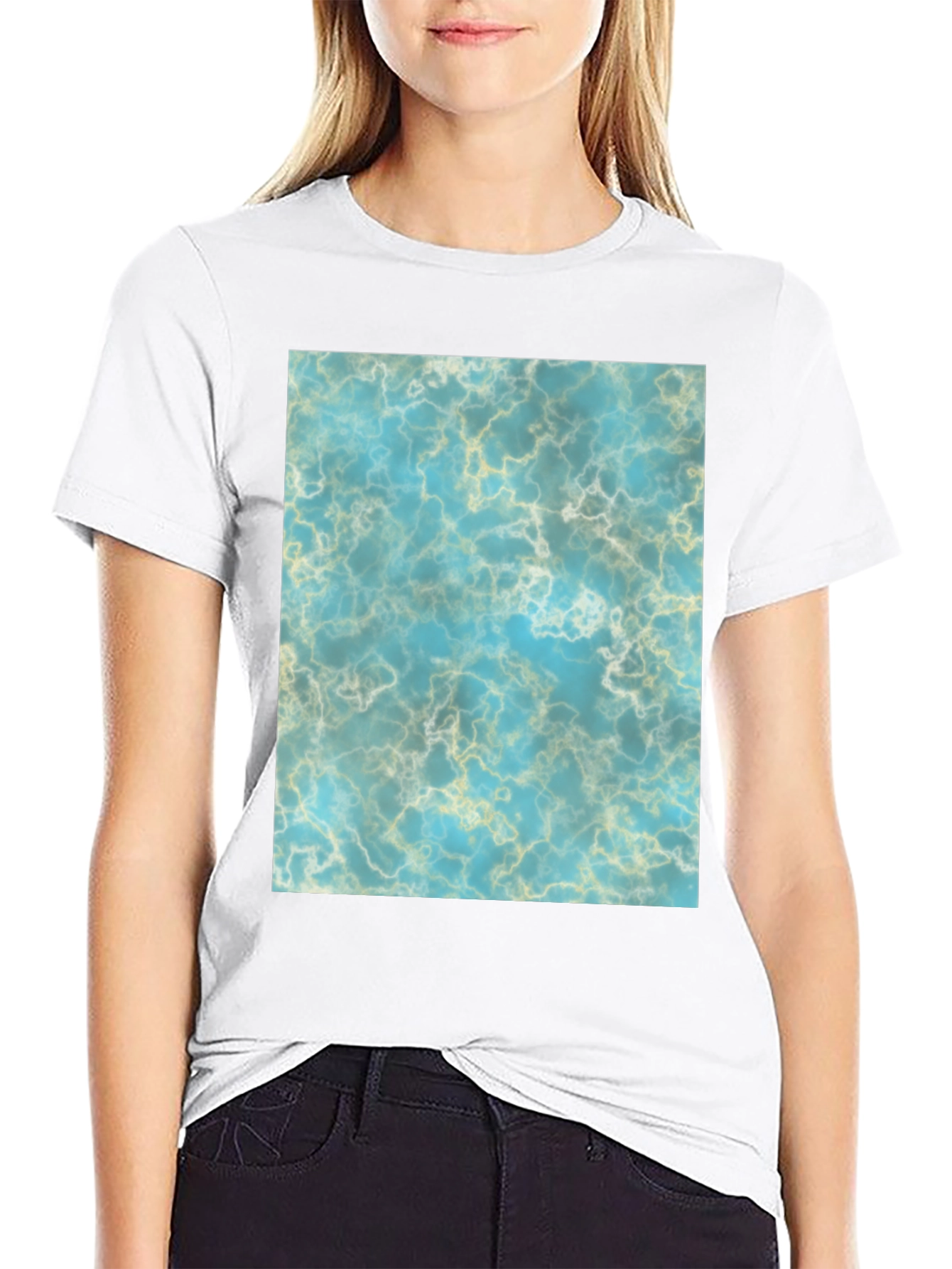 Abstract Water Marble T-Shirt