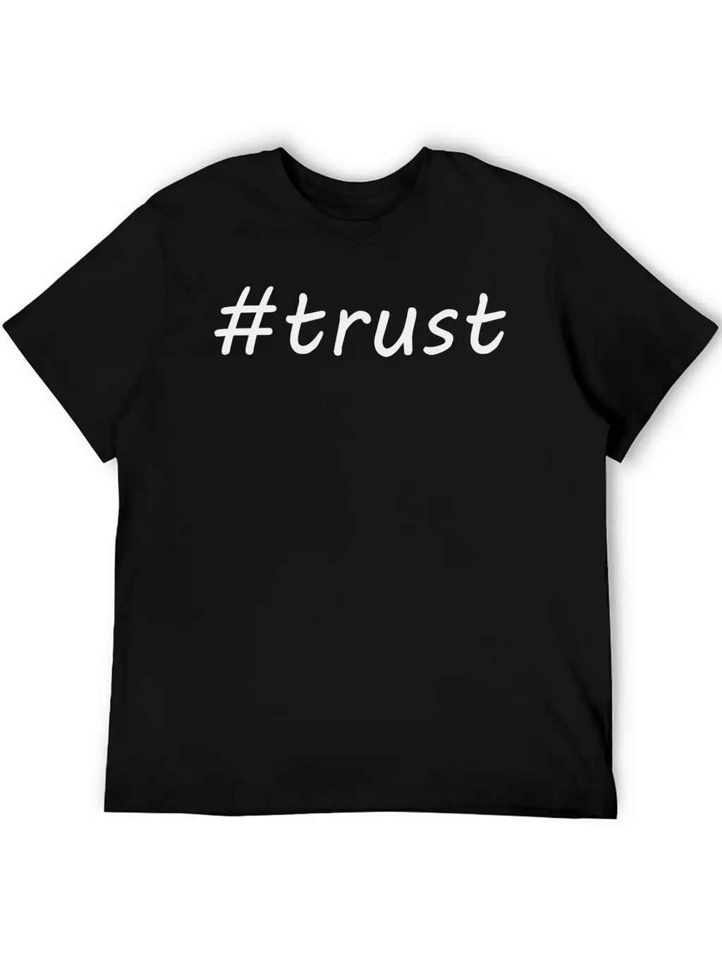 #trust Classic Fit Graphic Tee For Daily Comfort – Unisex Cotton Shirt