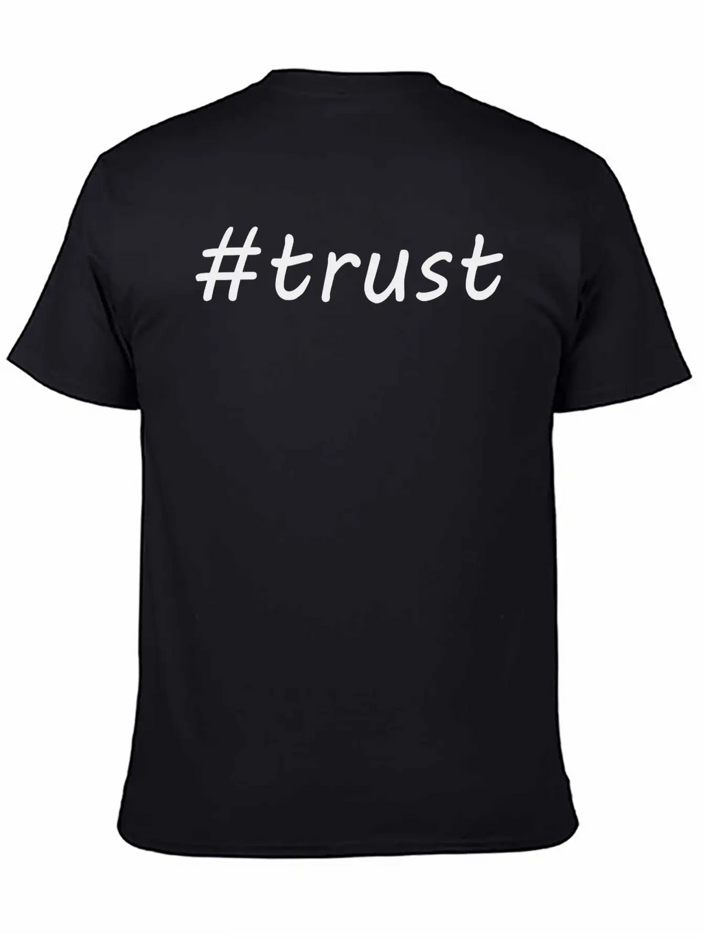 #trust Classic Fit Graphic Tee For Daily Comfort – Unisex Cotton Shirt