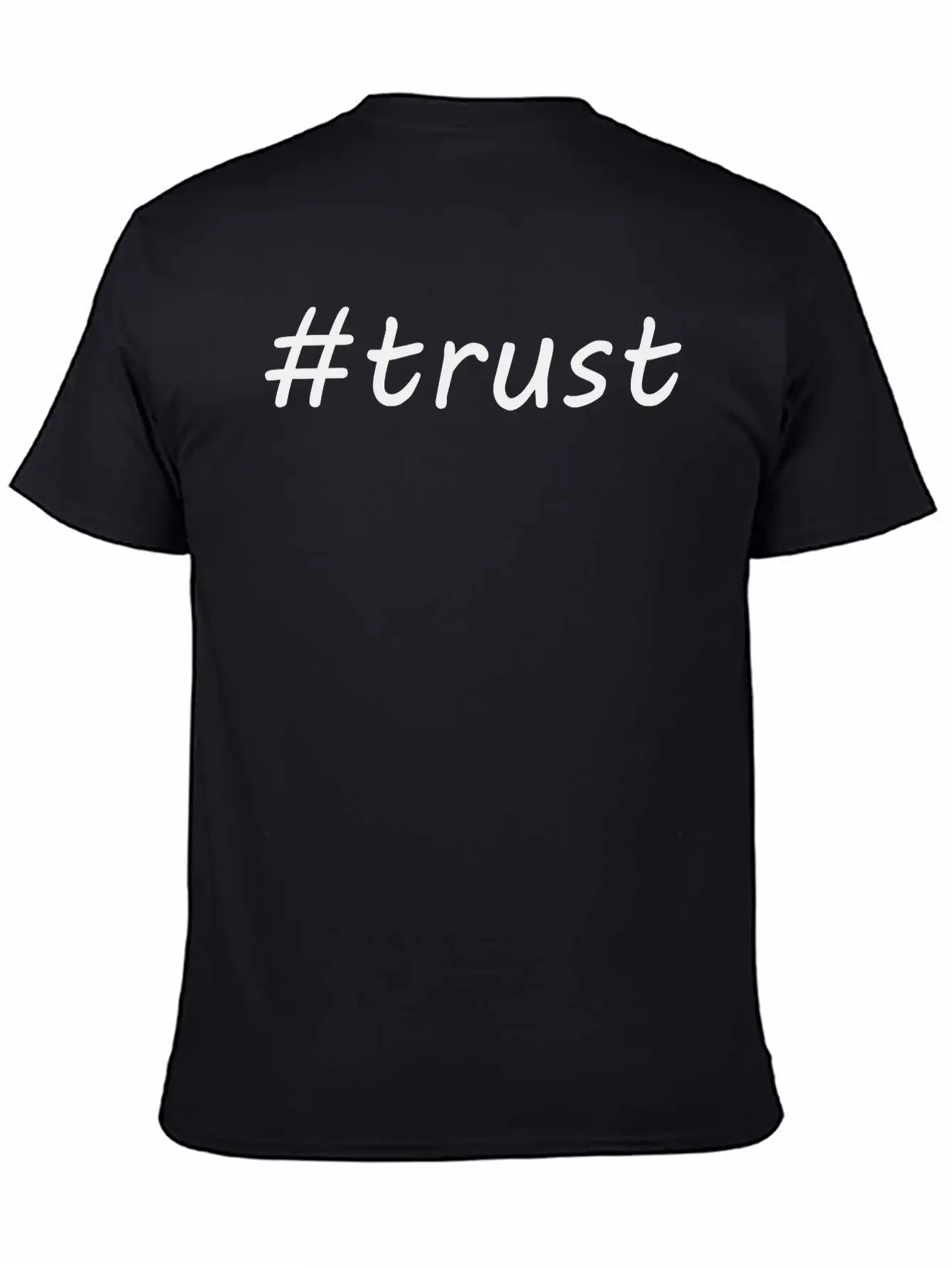 #trust Classic Fit Graphic Tee For Daily Comfort – Unisex Cotton Shirt