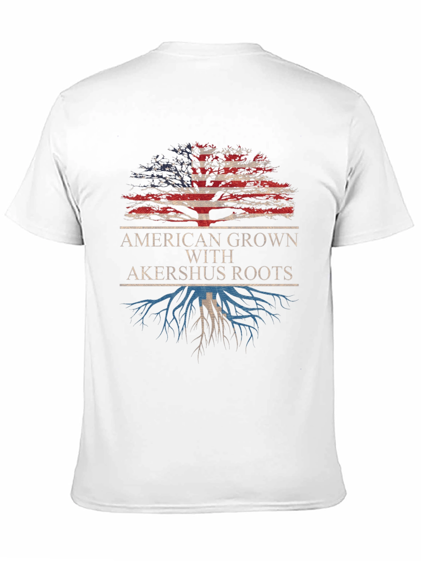 American Grown with Akershus Roots T-Shirt