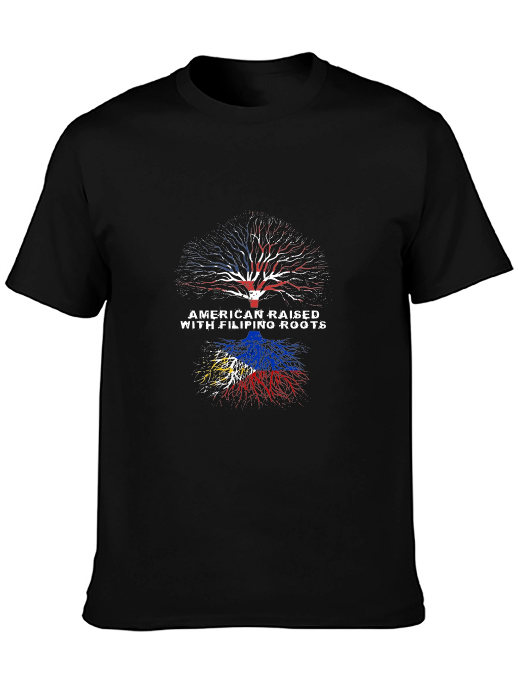 American Raised Filipino Roots T-Shirt