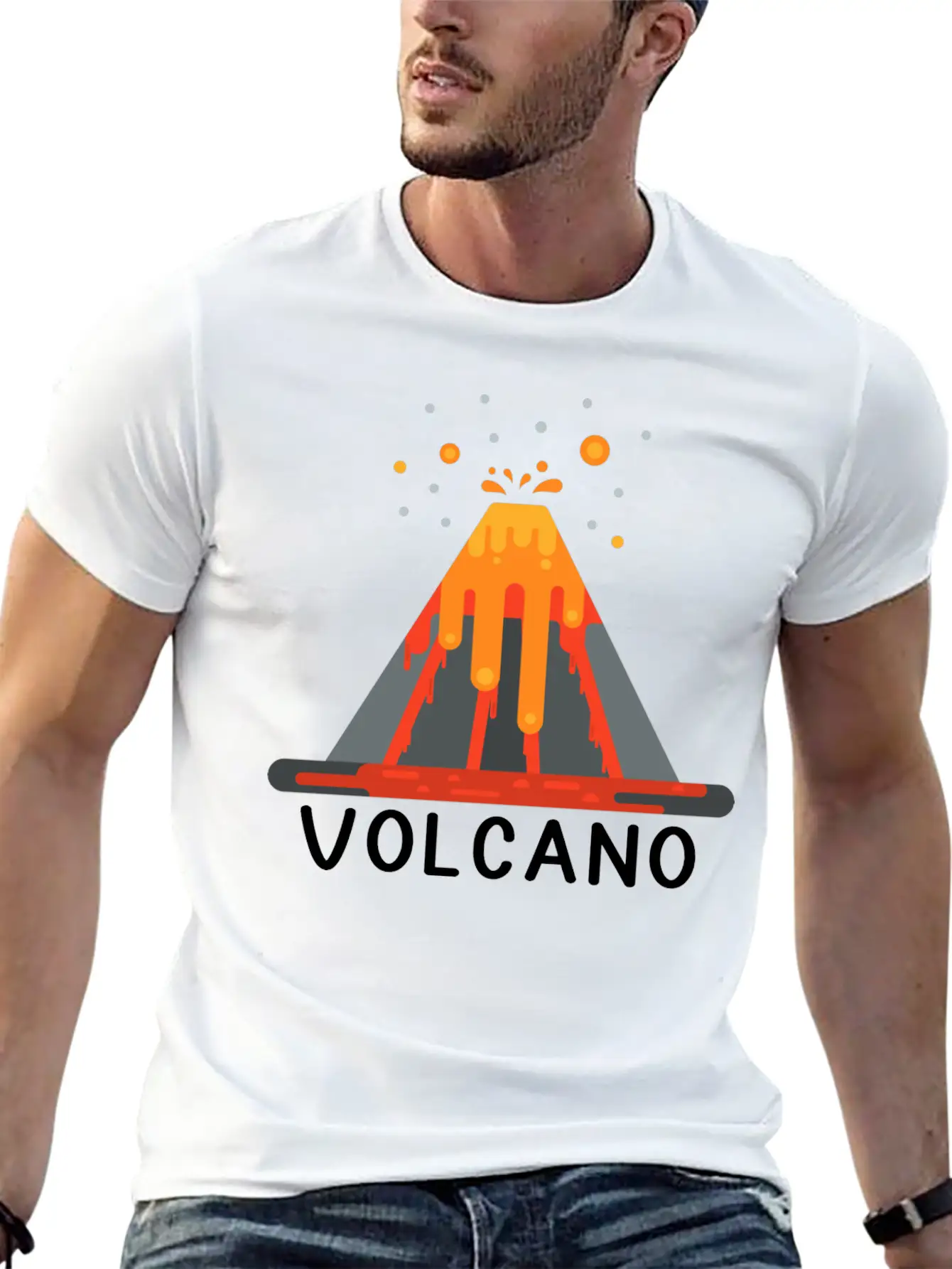 Volcano Volcanoes Volcano Lover Shirt Funny Volcan Classic Fit Graphic Tee For Daily Comfort – Unisex Cotton Shirt